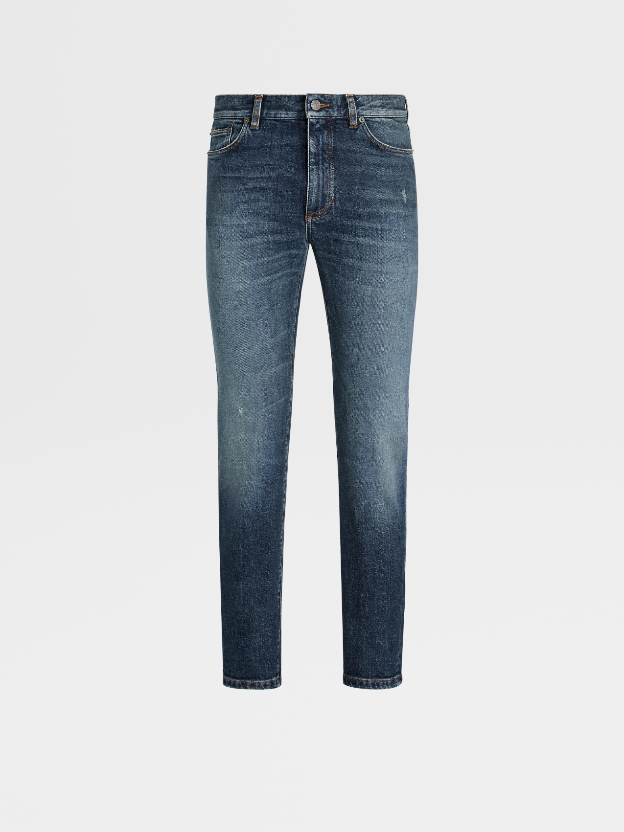 Light Blue Super Bleached Cotton City 5-Pocket Jeans